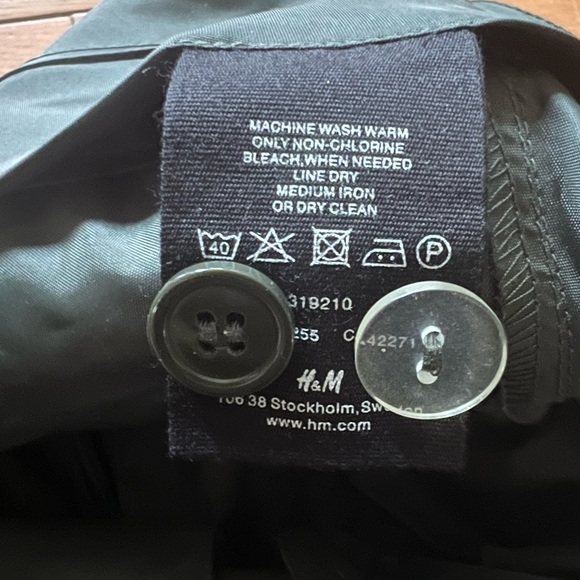 H&M green khaki pants women’s size 6 - Picture 5 of 6